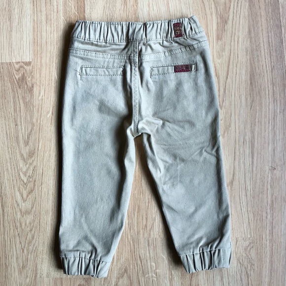 EUC 7 For All Mankind Baby Boy Set-Camo Jacket, Gray Shirt and Khaki Pants - Picture 10 of 13